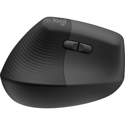 Mouse sem fio bluetooth ergonômico Lift Canhoto graphite Logitech - CX 1 UN