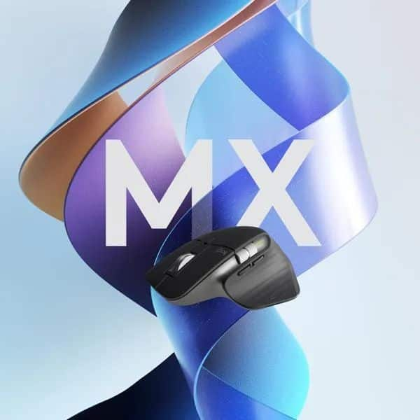 Mouse sem fio Logitech MX Master 3S para Uso em Qualquer Superfície, Clique Silencioso, Conexão USB ou Bluetooth- Grafite CX 1 UN