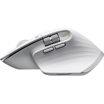 Mouse sem fio bluetooth MX Master 3s Pale Grey Logitech - CX 1 UN