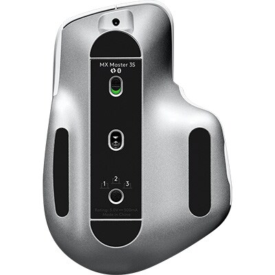 Mouse sem fio bluetooth MX Master 3s Pale Grey Logitech - CX 1 UN