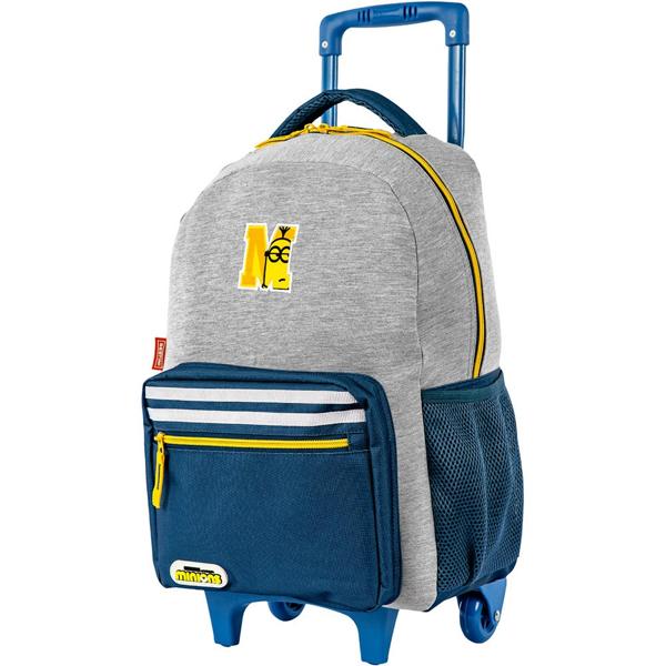 Mochila Escolar infantil, Minions tween college colorido 066195-00 Sestini - PT 1 UN