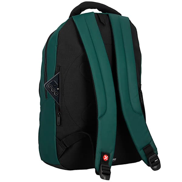 Mochila para notebook até 15,6 polegadas, Atomik em poliéster, Verde, 147368-125, Samsonite - PT 1 UN