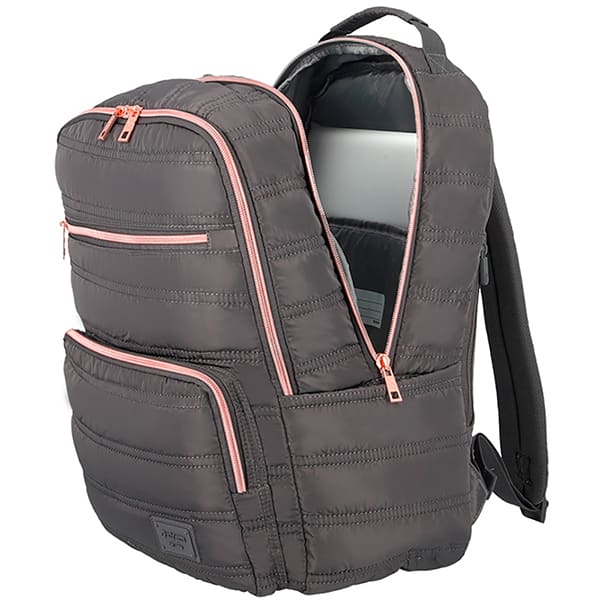 Mochila para notebook até 16 polegadas, Nebraska em poliéster, Cinza, 147377-140, Samsonite - PT 1 UN