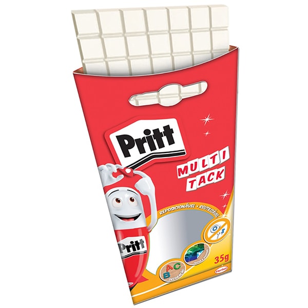 Massa adesiva p/fixação de papéis Multi Tack Pritt Henkel PT 1 UN