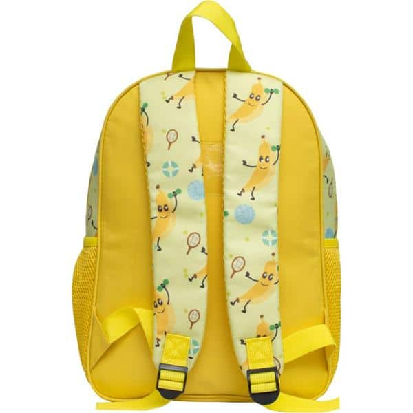 Mochila poliéster 14", Frutinhas fit, Sortida, YS42176, YIN'S - PT 1 UN