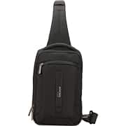 Mochila transversal em poliéster, Preta, SY3096, Aoking - PT 1 UN Mochila transversal em poliéster, Preta, SY3096, Aoking - PT 1 UN