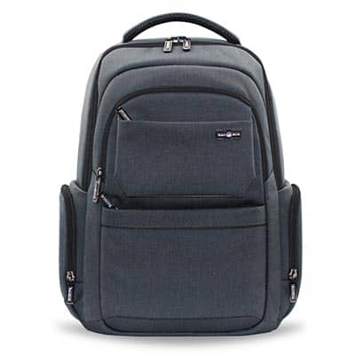 Mochila p/notebook até 14" em poliester cinza BH215-33 Baohua PT 1 PT