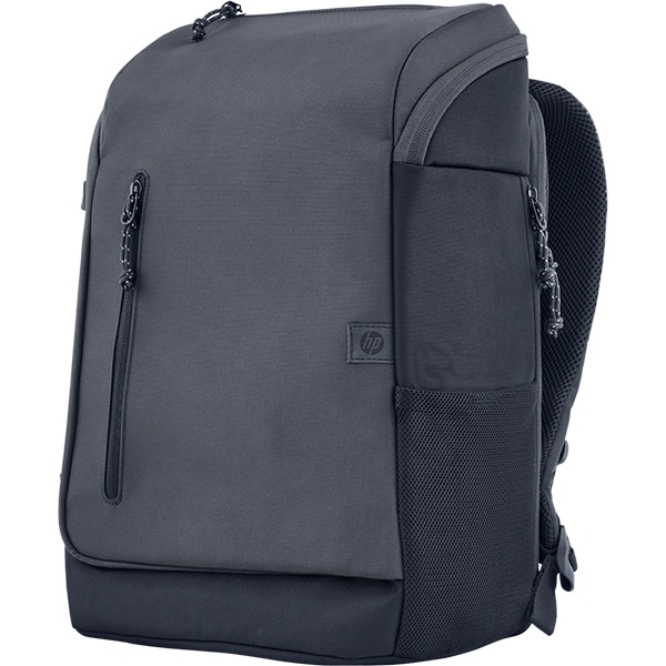 Mochila para notebook até 15,6", em poliéster, Travel, Cinza, 6B8U4AA, HP - PT 1 UN