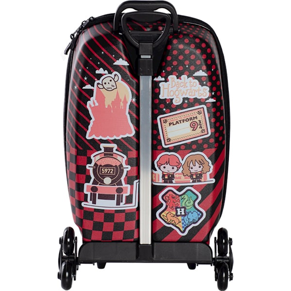 Mochila Escolar Infantil de Rodinhas em EVA, Harry Potter, Maxtoy - PT 1 UN