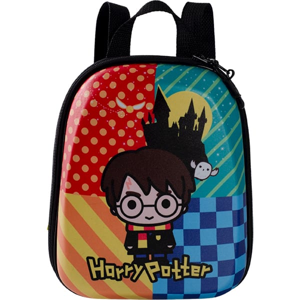 Mochila infantil Harry Potter, Casas de Hogwarts, em EVA, Maxtoy - PT 1 UN