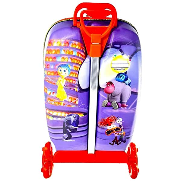 Mochila Escolar Infantil de Rodinhas em EVA, Divertidamente, Sala de controle, 3862AM24, Maxtoy - PT 1 UN