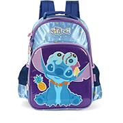 Mochila escolar em poliéster, Stitch, Violeta, Luxcel - PT 1 UN Mochila escolar em poliéster, Stitch, Violeta, Luxcel - PT 1 UN