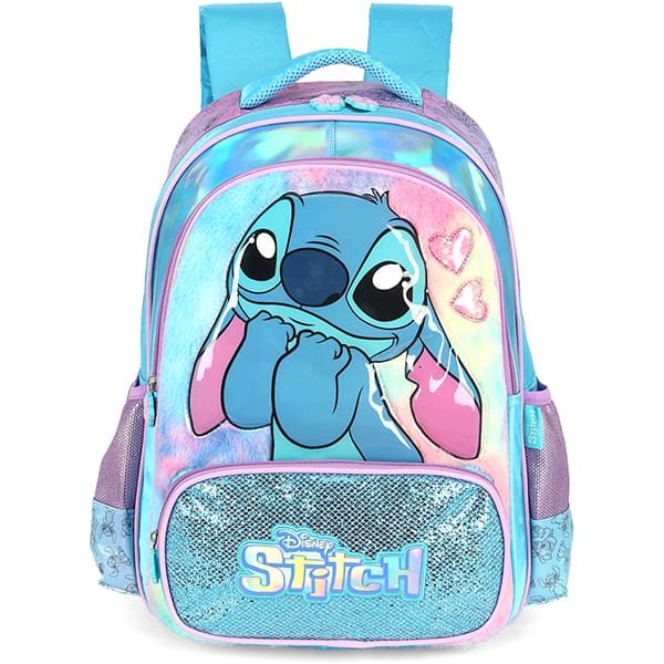 Mochila poli. Stitch azul IS42411SC.0002 Luxcel PT 1 UN