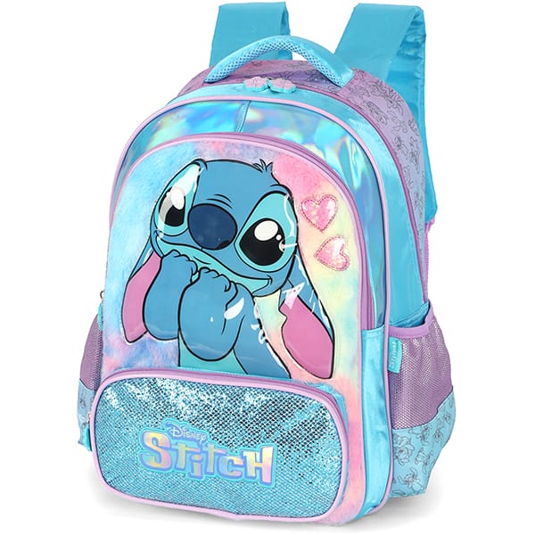 Mochila poli. Stitch azul IS42411SC.0002 Luxcel PT 1 UN