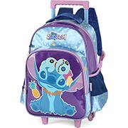 Mochila escolar de Rodinhas em poliéster, Stitch, Violeta, Luxcel - PT 1 UN Mochila escolar de Rodinhas em poliéster, Stitch, Violeta, Luxcel - PT 1 UN