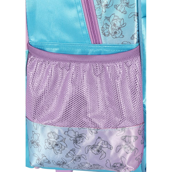 Mochila poli. c/ rodas Stitch azul IC42412SC.0002 Luxcel PT 1 UN