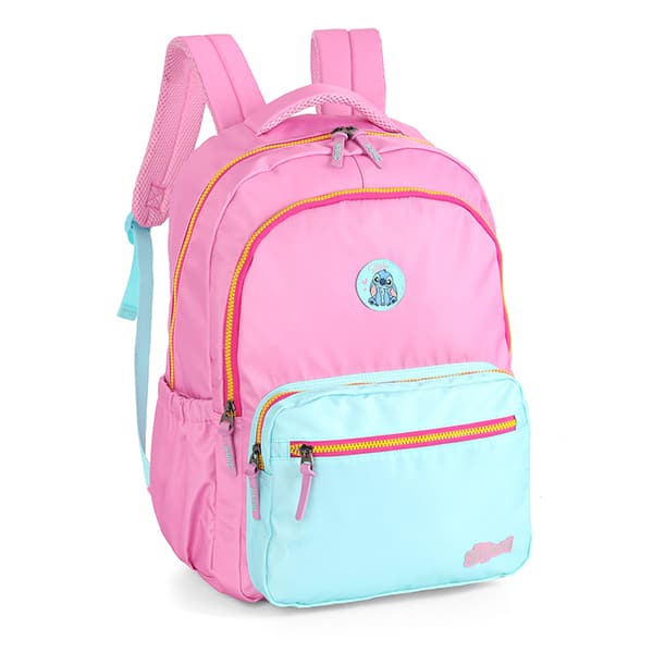 Mochila poli. Stitch rosa MJ47731SC.0300 Luxcel PT 1 UN