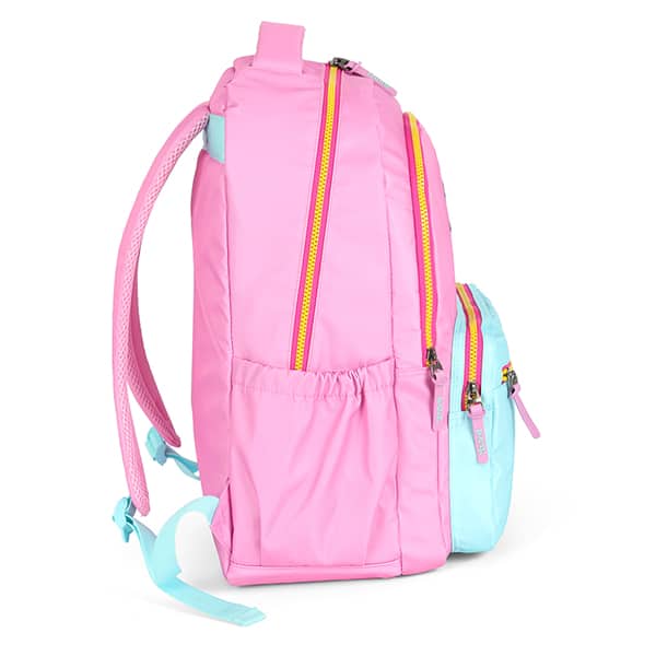 Mochila poli. Stitch rosa MJ47731SC.0300 Luxcel PT 1 UN