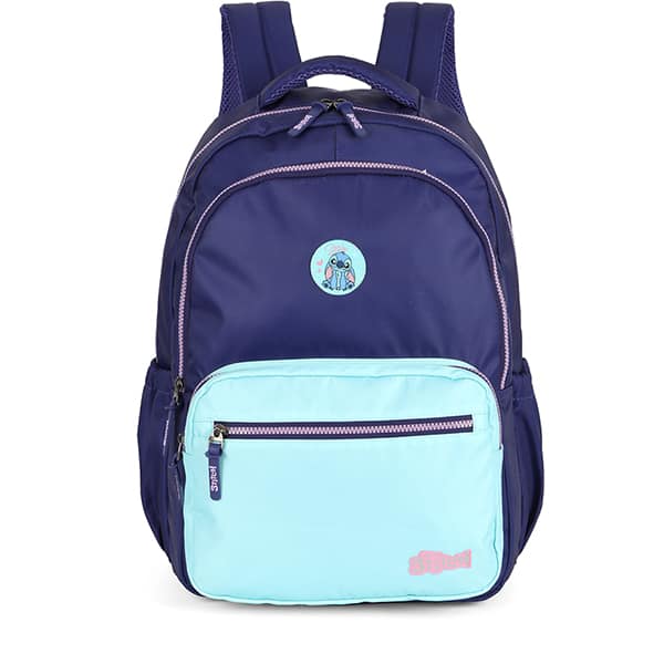 Mochila Escolar Stitch, Roxo, MJ47731SC.2800, Luxcel - PT 1 UN