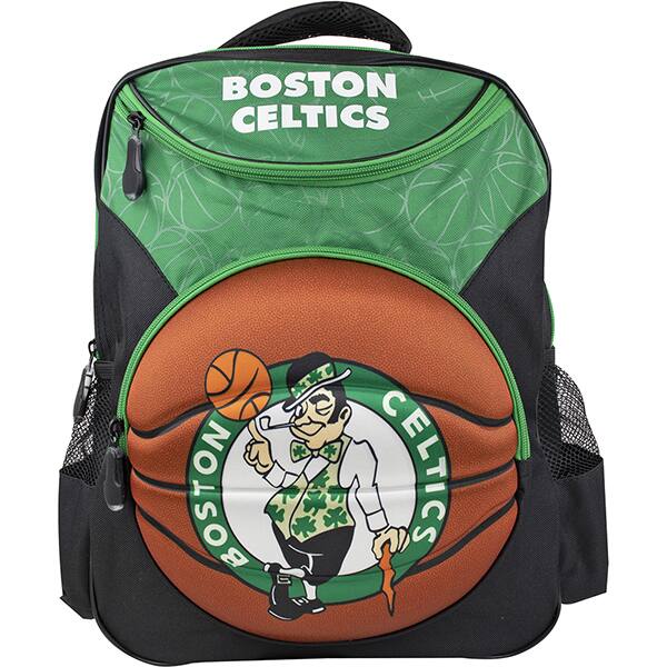 Mochila escolar 3D em PVC, NBA Boston Celtics, 6878, Maccabi - PT 1 UN