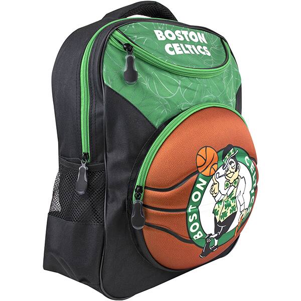 Mochila escolar 3D em PVC, NBA Boston Celtics, 6878, Maccabi - PT 1 UN