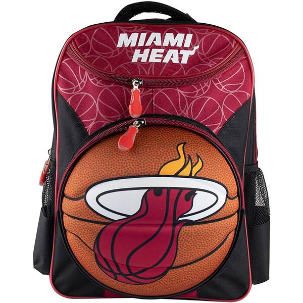 Mochila PVC 3D NBA Miami Heat, 6891, Maccabi - PT 1 UN