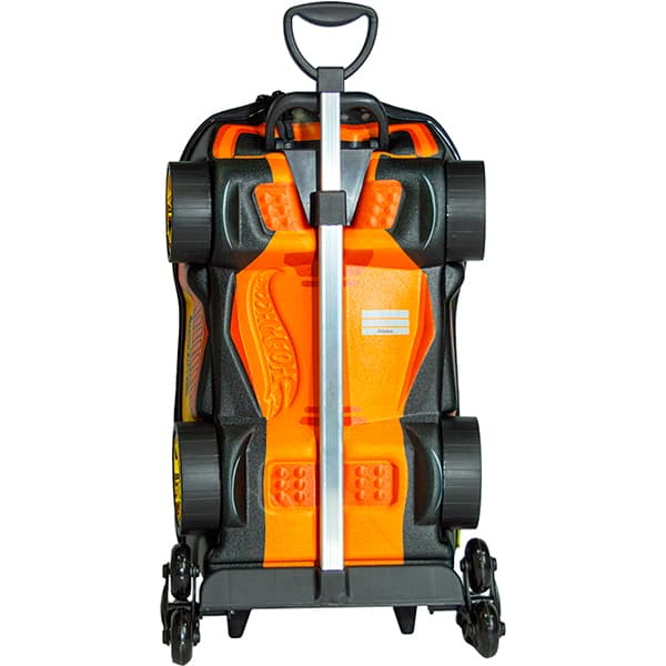 Mochila Escolar Infantil de Rodinhas em EVA, Hot Wheels Dune Soar Motor Dourado, Maxtoy - PT 1 UN Mochila Escolar Infantil de Rodinhas em EVA, Hot Wheels Dune Soar Motor Dourado, Maxtoy - PT 1 UN
