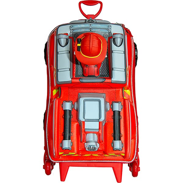 Mochila EVA com rodas, Patrulha Canina, Marshall Carro, 2993JM25, Maxtoy - PT 1 UN Mochila EVA com rodas, Patrulha Canina, Marshall Carro, 2993JM25, Maxtoy - PT 1 UN