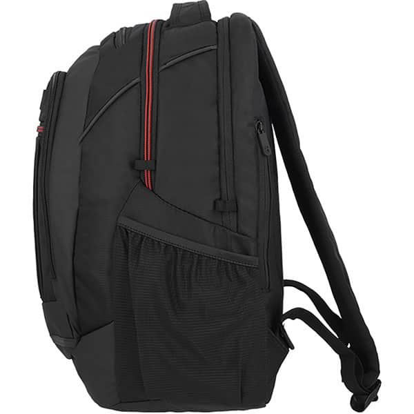 Mochila para notebook até 17", Brooklin, Preto e Vermelho, Samsonite - PT 1 UN