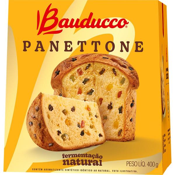 Panettone Bauducco, 400g, Bauducco - 1 UN