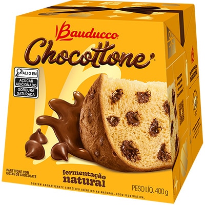 Chocottone 400g, Bauducco 1 UN