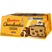 Colomba Gotas de chocolate, 400g, Bauducco - CX 1 UN