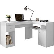 Mesa Office, Branco fosco, Caemmun - CX 1 UN Mesa Office, Branco fosco, Caemmun - CX 1 UN