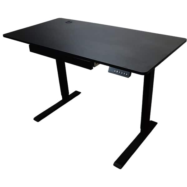 Mesa elétrica com motor para desktop, Preta, 093-9890, Mixtou - CX 1 UN Mesa elétrica com motor para desktop, Preta, 093-9890, Mixtou - CX 1 UN