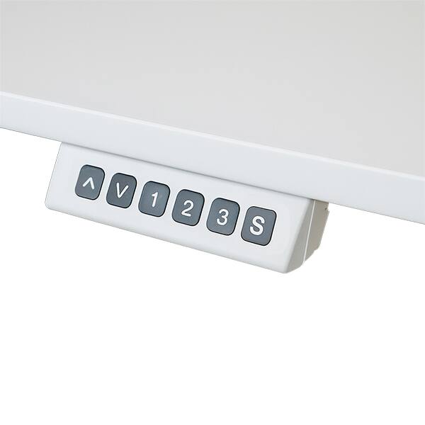 Mesa elétrica com motor para desktop, Branca, 093-9891, Mixtou - CX 1 UN Mesa elétrica com motor para desktop, Branca, 093-9891, Mixtou - CX 1 UN