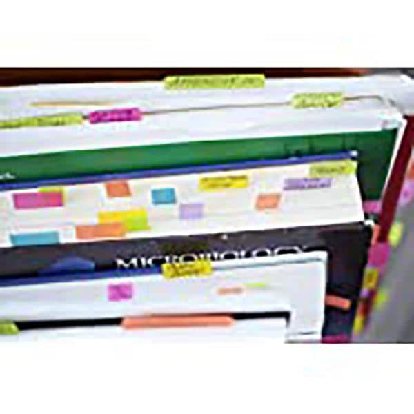 Marcador de Página Adesivo Post-it Flags de Papel 76 mm x 15 mm - 180 folhas - BT 180 UN