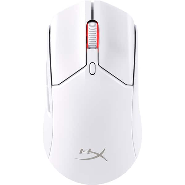 Mouse Gamer Sem Fio, Pulsefire Haste 2, DPI de até 26000, USB, Branco, 6N0A9AA, HyperX - CX 1 UN