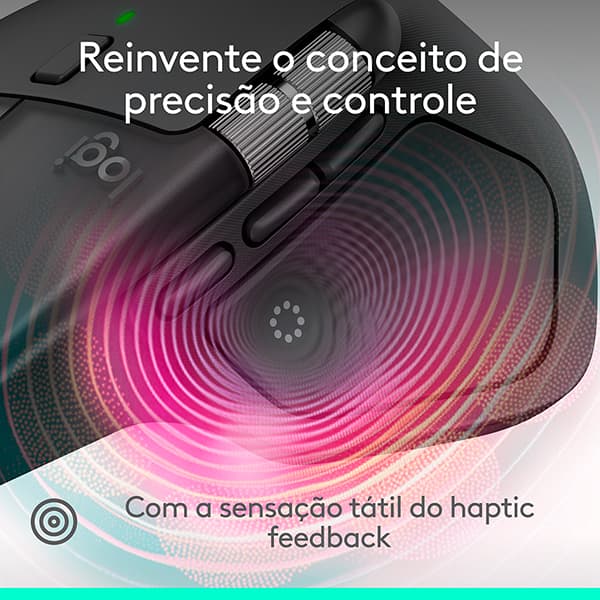 Mouse bluetooth rec MX Master 4 grafite 910-007565 Logitech CX 1 UN