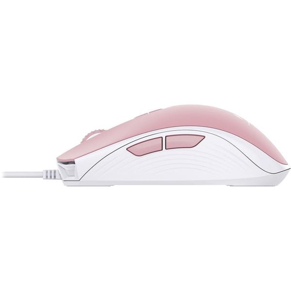 Mouse Gamer com fio USB Pulsefire core Rosa e Branco 639P1AA HyperX - CX 1 UN