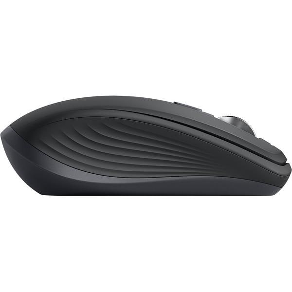 Mouse sem fio Logitech MX Anywhere 3S Compacto, Uso em Qualquer Superfície, Clique Silencioso, Recarregável, Conexão Bluetooth - Grafite CX 1 UN