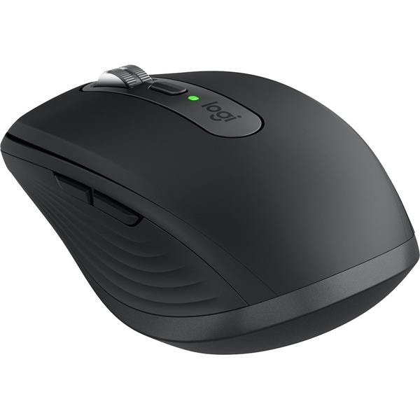 Mouse sem fio Logitech MX Anywhere 3S Compacto, Uso em Qualquer Superfície, Clique Silencioso, Recarregável, Conexão Bluetooth - Grafite CX 1 UN