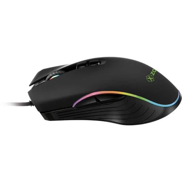 Mouse Gamer com fio USB GMF-01 4800DPI com 7 botões X-zone - CX 1 UN