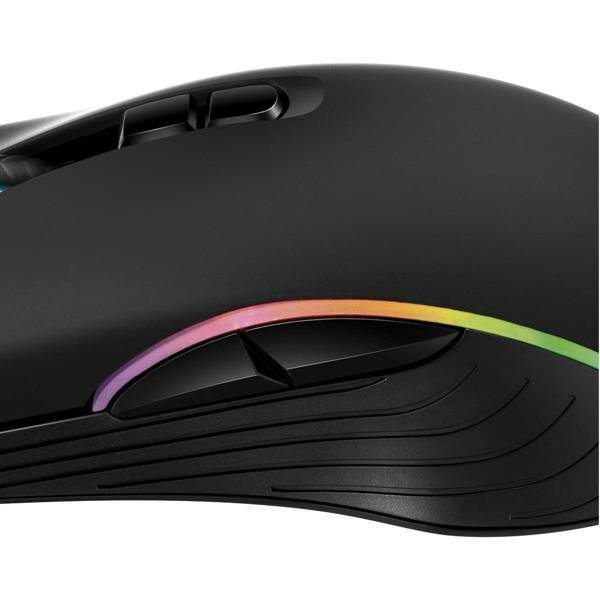 Mouse Gamer com fio USB GMF-01 4800DPI com 7 botões X-zone - CX 1 UN