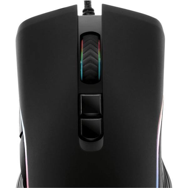 Mouse Gamer com fio USB GMF-01 4800DPI com 7 botões X-zone - CX 1 UN