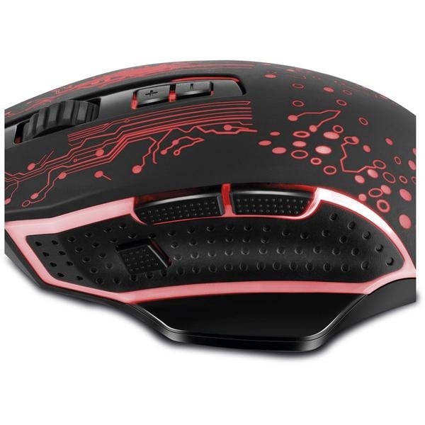 Mouse Gamer com fio USB GMF-03 com 8 botões 3200DPI X-zone - CX 1 UN