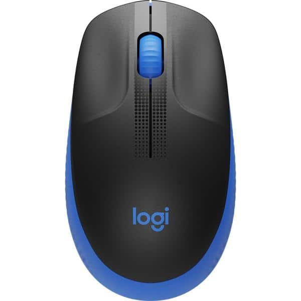 Mouse sem fio Full Size M190 azul 910-005903 Logitech CX 1 UN