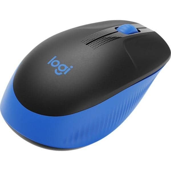 Mouse sem fio Full Size M190 azul 910-005903 Logitech CX 1 UN