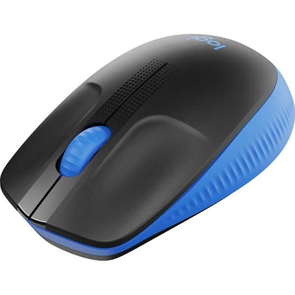 Mouse sem fio Full Size M190 azul 910-005903 Logitech CX 1 UN