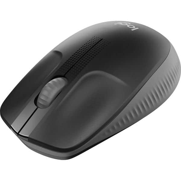 Mouse sem fio Full Size M190 cinza 910-005902 Logitech CX 1 UN