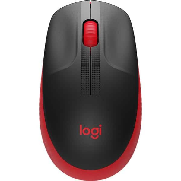 Mouse sem fio Full Size M190 vermelho 910-005904 Logitech CX 1 UN